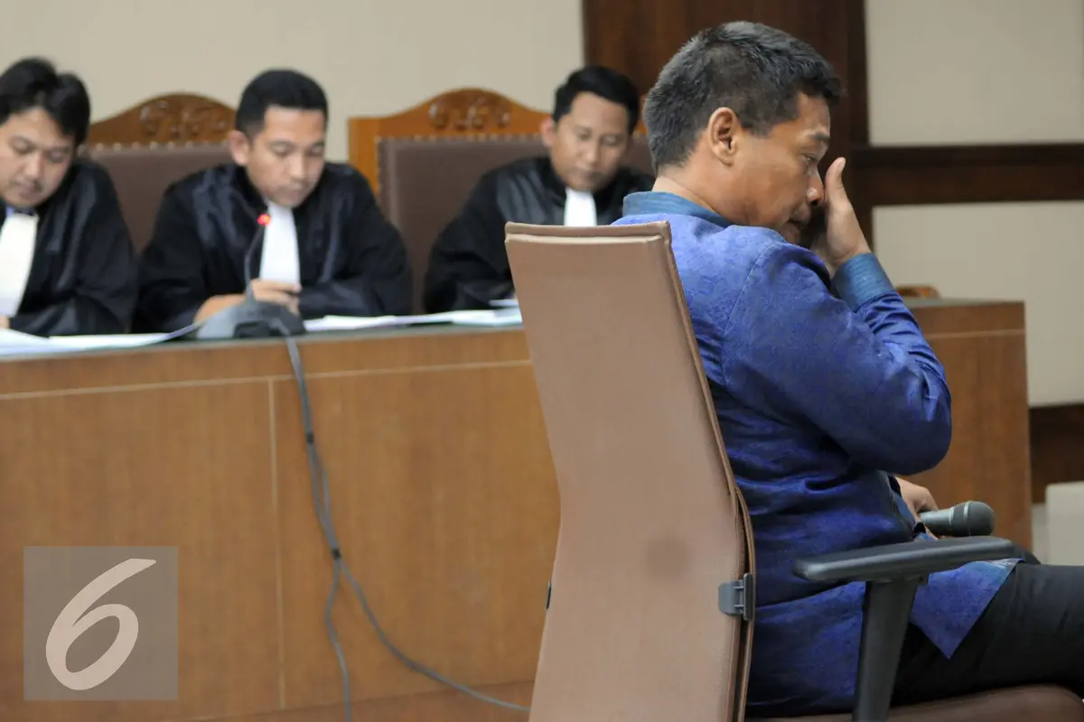 20160905- Panitera PN Jakut Didakwa Terima Suap Rp50 Juta dari Kakak Saipul Jamil-Jakarta- Helmi Afandi