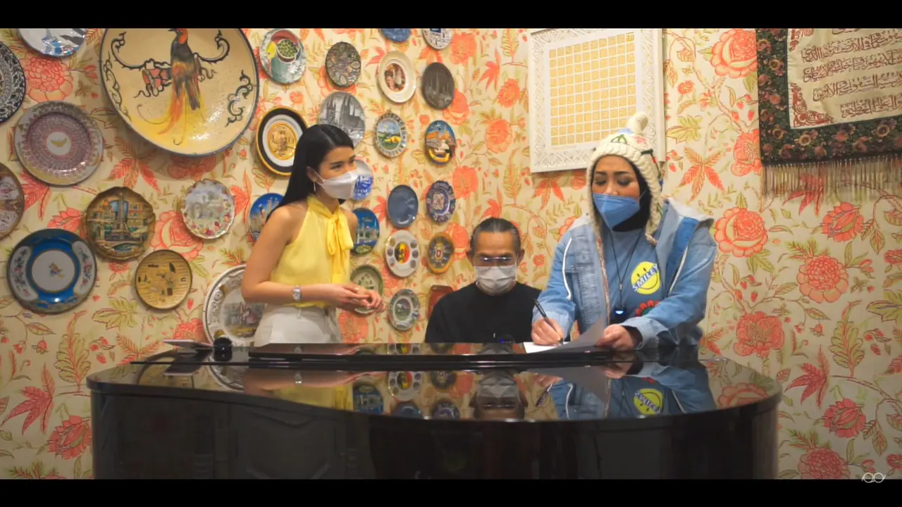 Melly Goeslaw dan Anto Hoed di Seribu Kali Cinta The Series