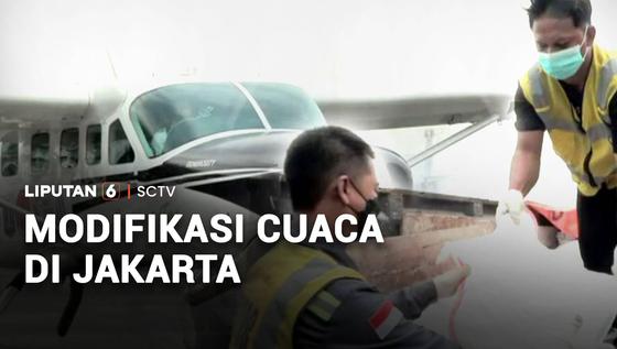 BPBD DKI Lakukan Operasi Modifikasi Cuaca untuk Mitigasi Cuaca Ekstrem dan Kering
