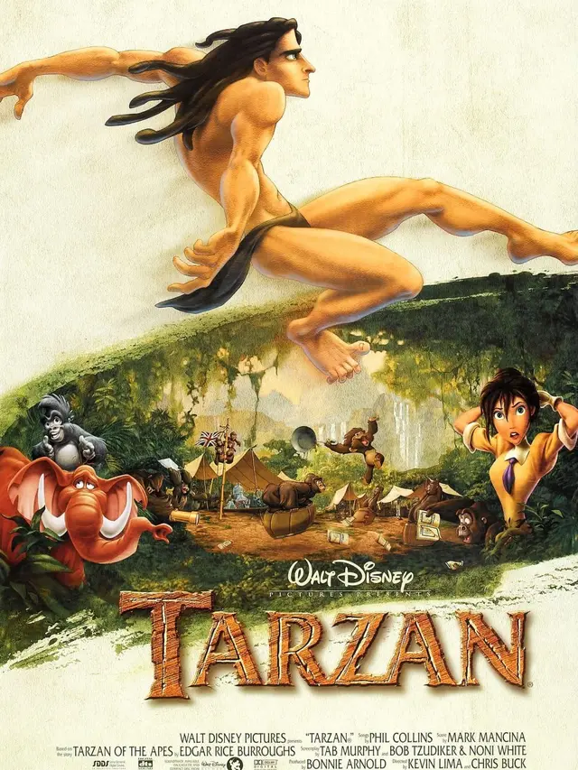 Poster film Tarzan. (Foto: Dok. Walt Disney/ IMDb)