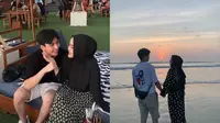 Momen Liburan Putri Delina dan Jeffry Reksa di Bali. (Sumber: Instagram/putridelinaa dan Instagram/jeffryreksaa)