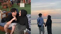 Momen Liburan Putri Delina dan Jeffry Reksa di Bali. (Sumber: Instagram/putridelinaa dan Instagram/jeffryreksaa)