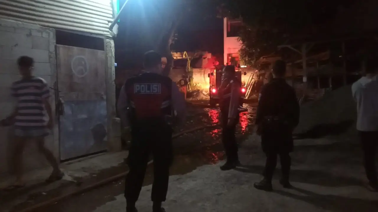 Kebakaran melanda SDN Duren Seribu 4, Kecamatan Bojongsari, Kota Depok