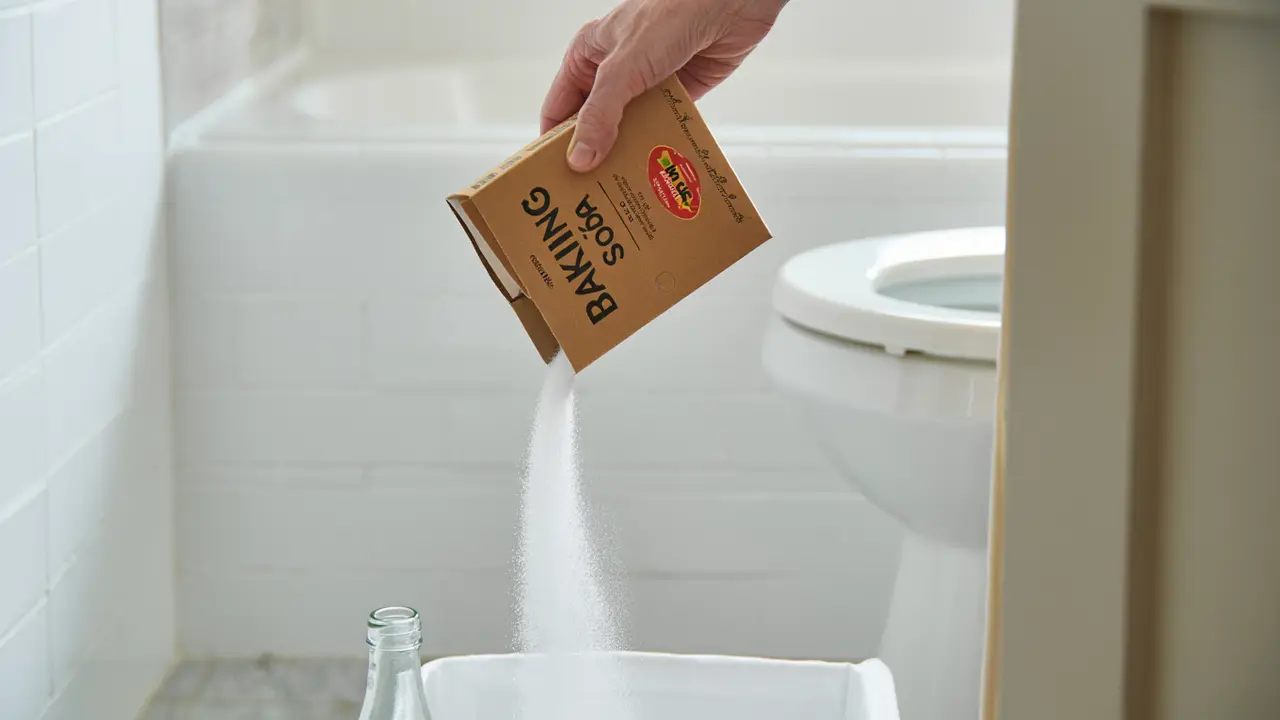 Cara Mengatasi WC Mampet dengan Bahan Dapur (Foto: Reve Art AI)