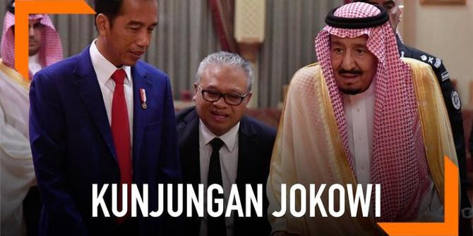 VIDEO: Ini Yang Dibahas Saat Jokowi Bertemu Raja Salman