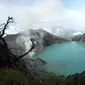 Kawah Ijen salah satu wisata new normal Jawa Timur yang masih bisa di kunjungi. (istimewa)