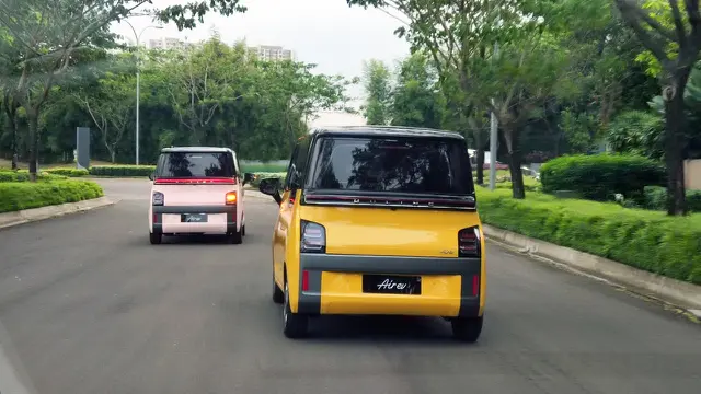 Tampilan belakang Wuling Air ev (doc. Otosia.com)