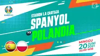 Spanyol vs Polandia (liputan6.com/Abdillah)