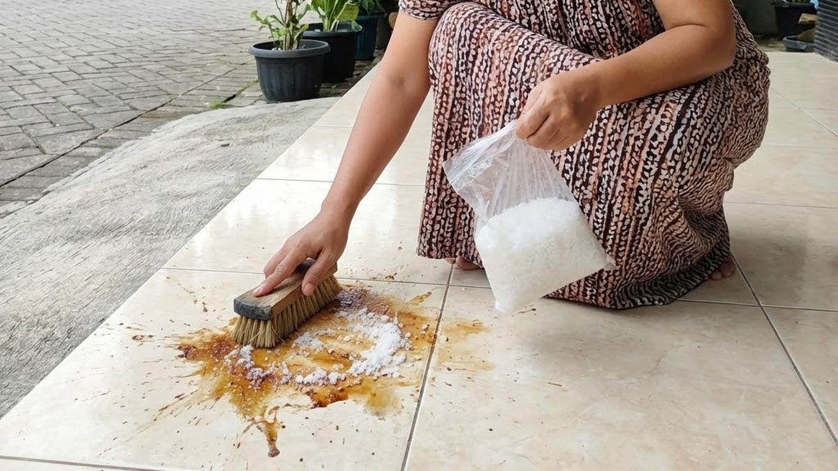 9 Cara Membersihkan Getah Pohon yang Jatuh di Teras Rumah, Jadi Solusi Cepat