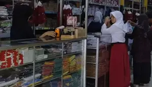 Gempuran Belanja Online, Toko Seragam Sepi Jelang Tahun Ajaran Baru