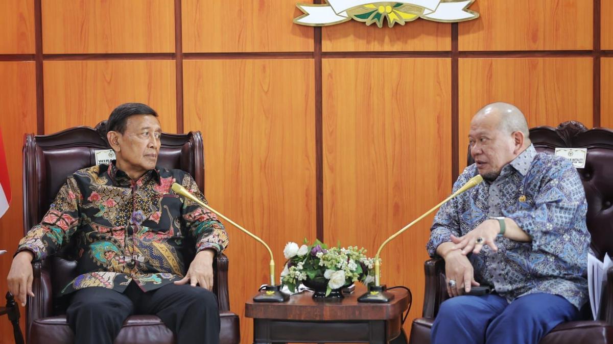 Bertemu Wantimpres, Ketua DPD RI Bahas Berbagai Persoalan Bangsa