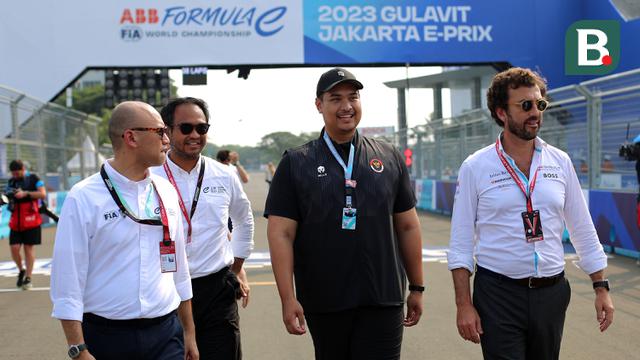 Balap Mobil Listrik Formula E Jakarta E-Prix 2023 Round-11