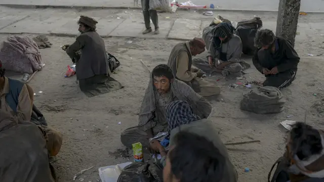 FOTO: Potret Para Pecandu Narkoba di Afghanistan