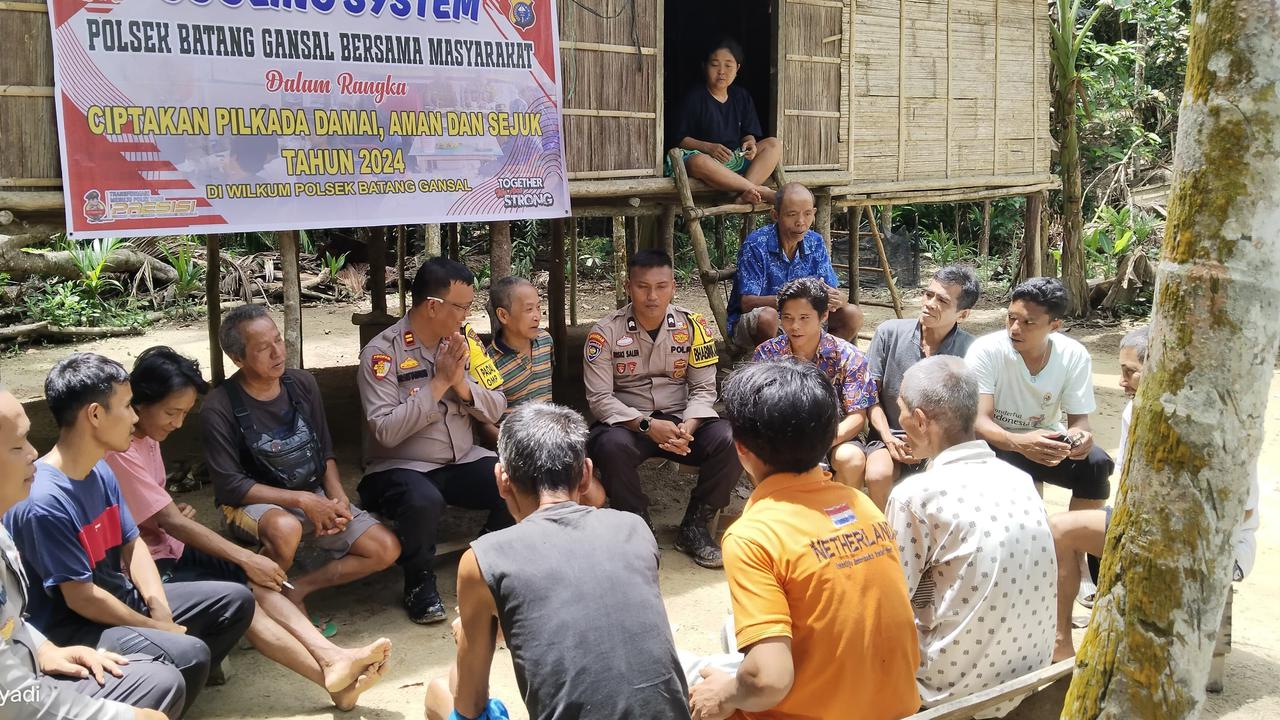 Pesan Pilkada Damai untuk Talang Mamak di Pinggiran Taman Nasional