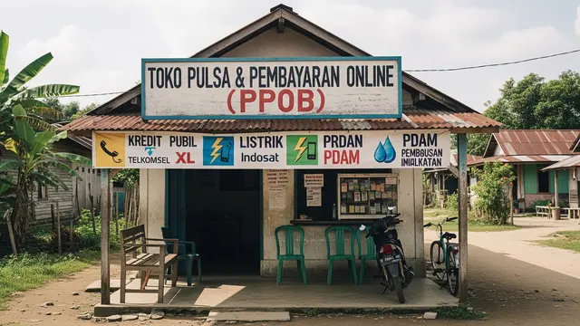 Toko Pulsa & Pembayaran Online/Gemini AI