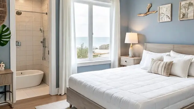 Inspirasi Kamar Tidur dengan Kamar Mandi