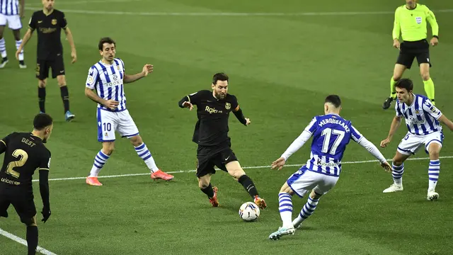 Barcelona Menang Besar di Kandang Real Sociedad