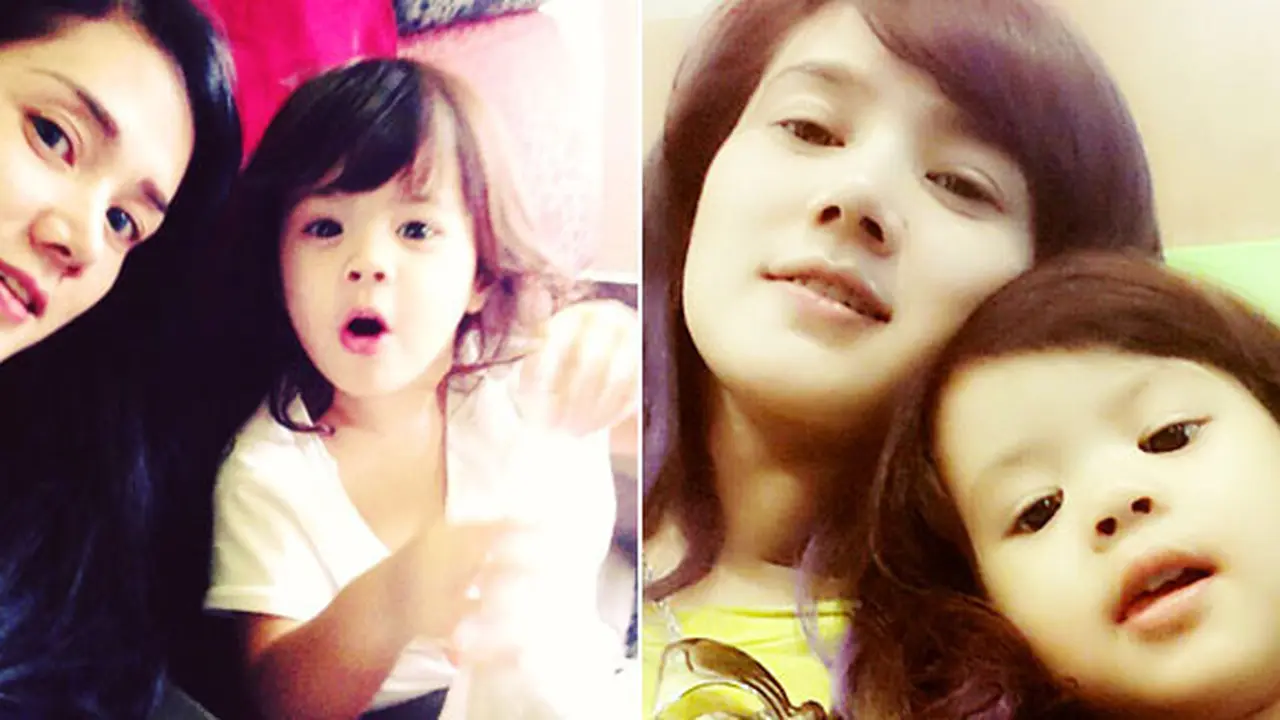 Mulan dan Safeea | Foto: copyright instagram.com/mulanjameela1