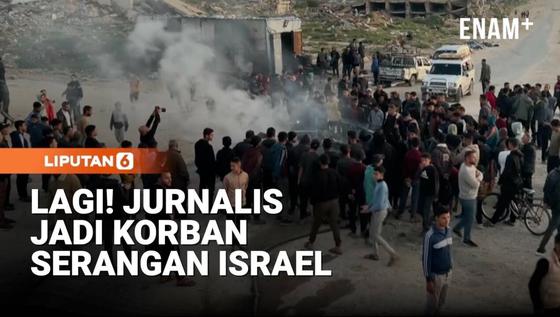 Tragis! Jurnalis Kembali Jadi Korban Serangan Udara Israel di Gaza