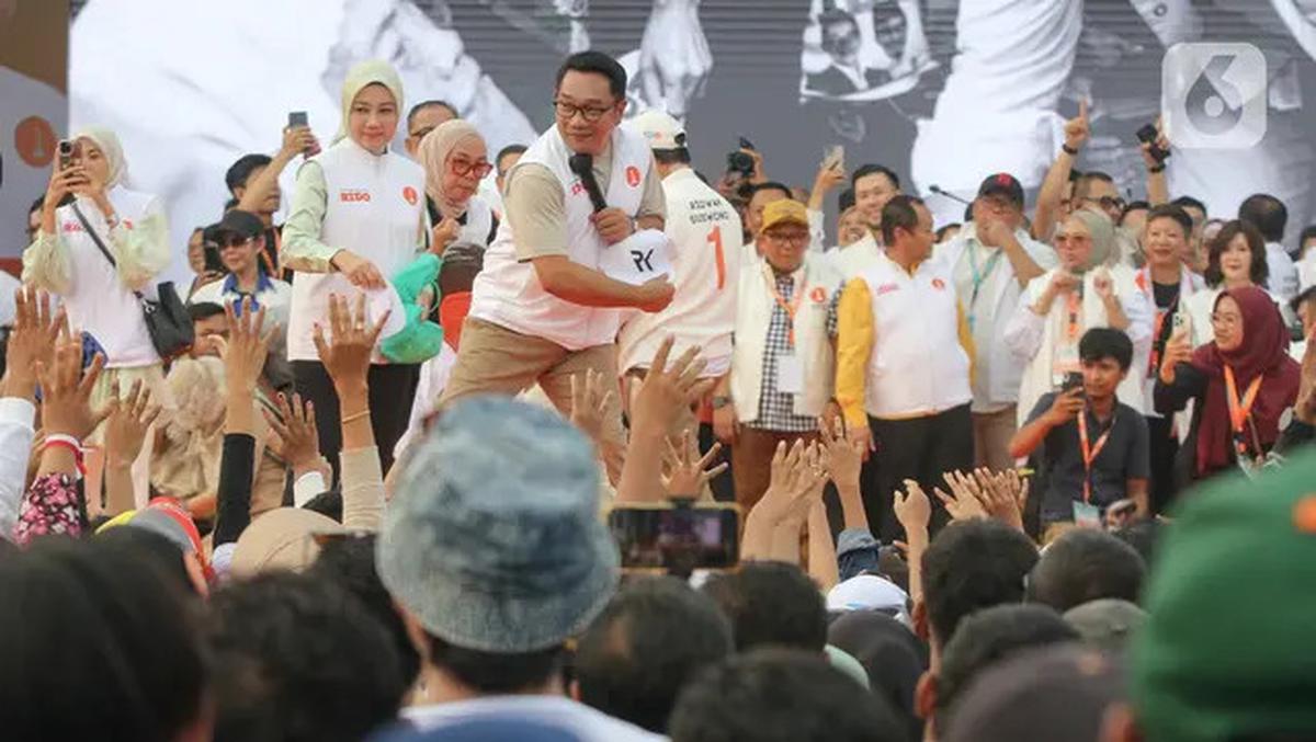 Tumbuhkan Semangat Kader, Pasangan RIDO Gelar Kampanye Akbar Satu1n Jakarta