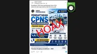 Cek Fakta: Tidak Benar Link Pendaftaran CPNS Dinas Perhubungan 2026