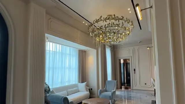 Melongok Rumah Tasya Farasya yang Punya 4 Lantai, Berhias Marmer dan Chandelier Mewah