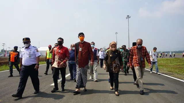 Peresmian Bandara Jenderal Besar Soedirman (JBS), Purbalingga. (Foto: Liputan6.com/Humas Pemkab PBG)