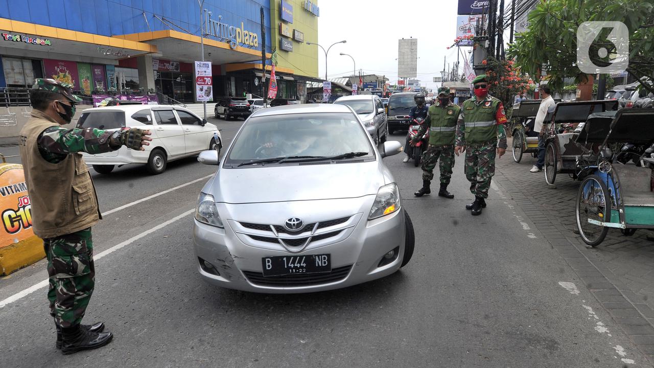 FOTO: Macam-Macam Hukuman Bagi Pelanggar PSBB Kota Depok