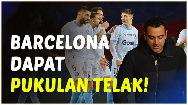 VIDEO: Xavi Hernandez Pasang Badan Usai Barcelona Digulung Girona di Kandang