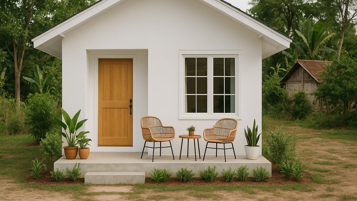 6 Desain Rumah Sederhana dengan 2 Kamar di Desa, Nyaman dan Terjangkau