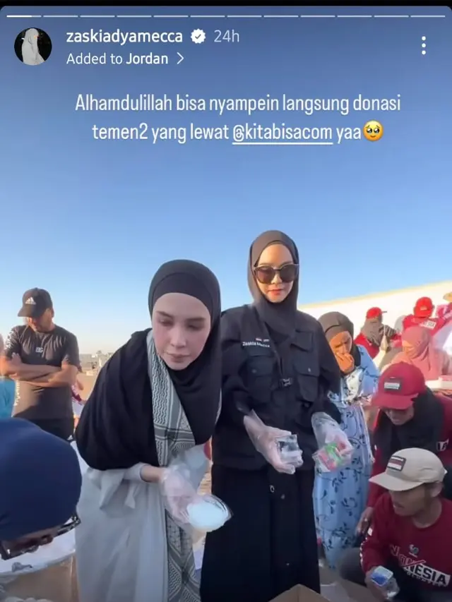 Zaskia Adya Mecca. (Instagram/ zaskiadyamecca)