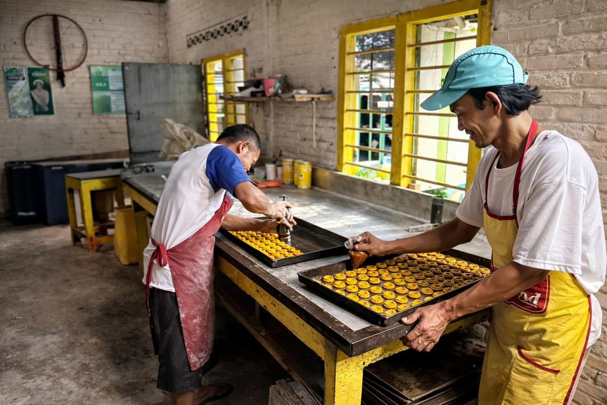 Yulianti Yusup, pelaku usaha kue semprong dan kue kering asal Lampung