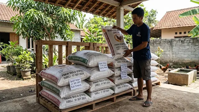 Cara Menyimpan Pakan Hewan agar Tidak Lembap dan Menggumpal, Kualitas Tetap Terjaga