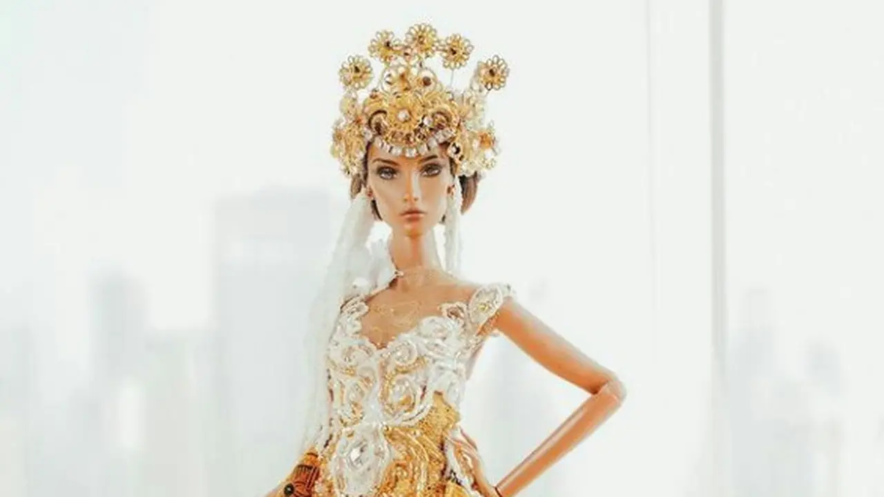 Viral Boneka Barbie Dirias ala Pengantin Sunda, Hasilnya Bikin Kagum