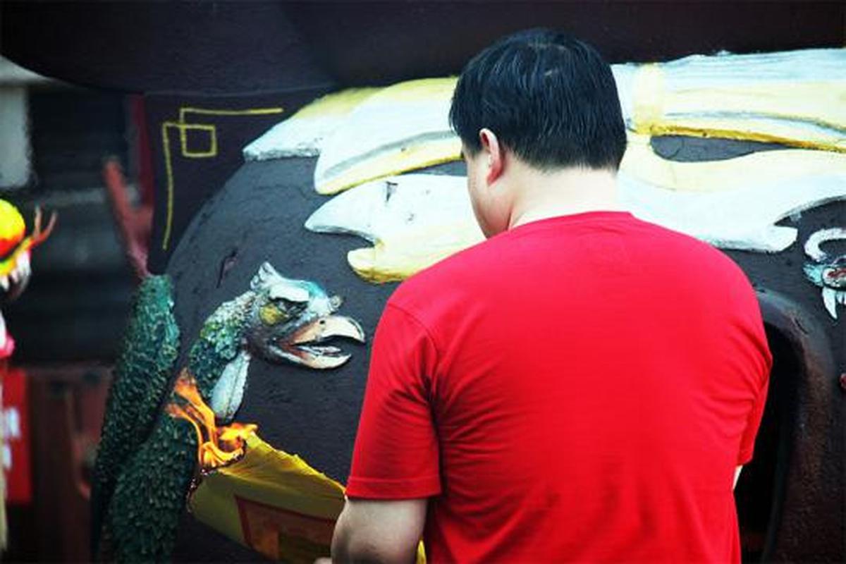 Perayaan Imlek di Eng An Kiong, Malang 