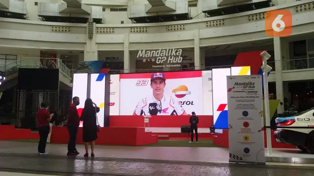 Foto: Jelang Balapan Seri Mandalika, Atmosfer MotoGP Terasa Hingga di Jakarta