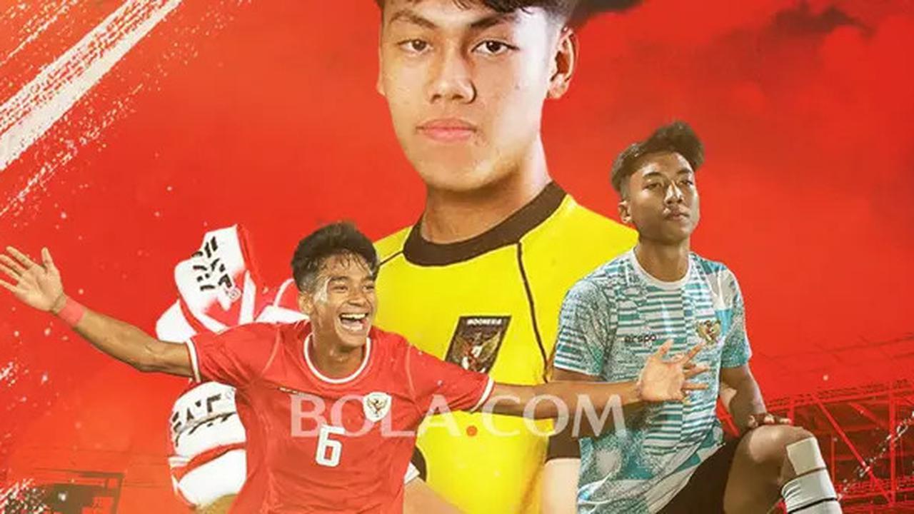 3 Pemain Timnas Indonesia U-17 dengan Statistik Gemilang selama Fase Grup Piala Asia U-17 2025