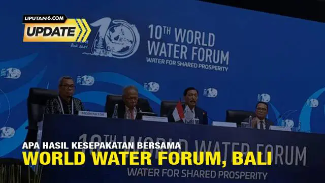 Ada beberapa poin penting yang menjadi sorotan dalam WWF ke-10 di Bali yaitu memastikan air sebagai salah satu agenda utama parlemen dan mendorong dialog parlemen di tingkat regional dan internasional dalam hal ini.