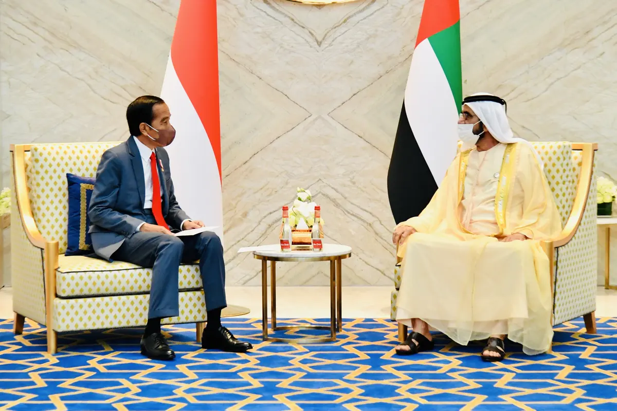 Jokowi dan Perdana Menteri Dubai