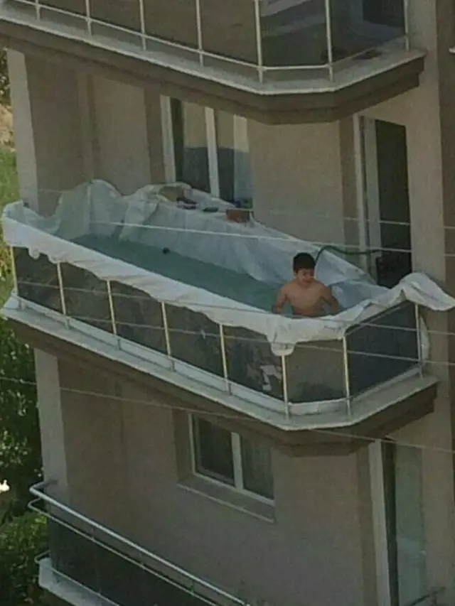 Viral, 7 Desain Balkon Nyeleneh Bikin Heran Warganet