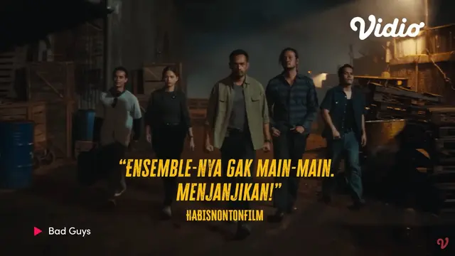 Link dan cara nonton duluan serial Bad Guys. (credit:instagram.com/vidiodotcom)