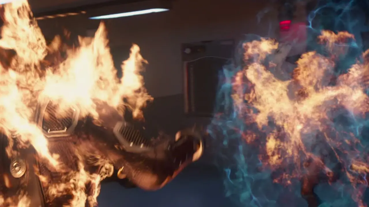 Penampakan Manusia Api Fantastic Four Muncul di Jepang