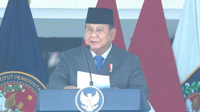 Pesan Prabowo ke Pamong Praja Muda IPDN