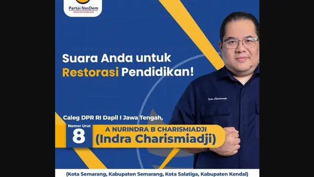 Juru Bicara Tim Nasional (Jubir Timnas) Pemenangan Anies Baswedan-Muhaimin Iskandar (AMIN) Indra Charismiadji ditangkap aparat kejaksaan.