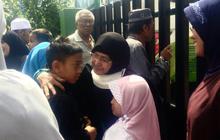 Penjemputan jemaah haji di Karawang ricuh, banyak barang tertukar