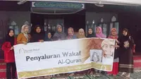 Rumah Wakaf Indonesia (RWI) targetkan sebar 3.000 Al Quran sepanjang 2014. Ini merupakan program wakaf reguler yang bertujuan memberantas bu