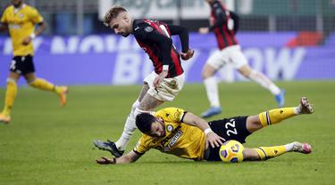 AC Milan Ditahan Imbang Udinese 1-1 di San Siro
