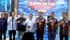 Perdana di Polda Kalteng, 42 Tim Siap Bersaing di Turnamen E-Sport Kapolda Cup 2026