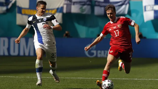 Gol Tunggal Aleksey Miranchuk Antar Rusia Menang Tipis Atas Finlandia