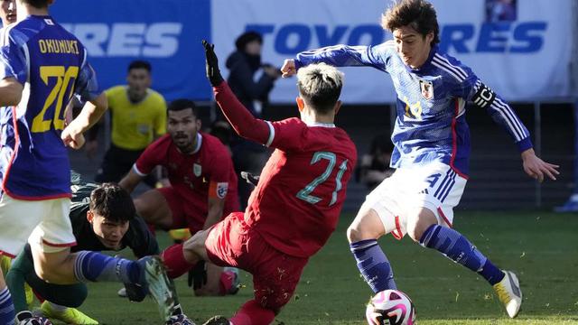 Foto: Jepang Bantai Thailand 5-0, Gimana Nasib Timnas Indonesia Nanti di Piala Asia